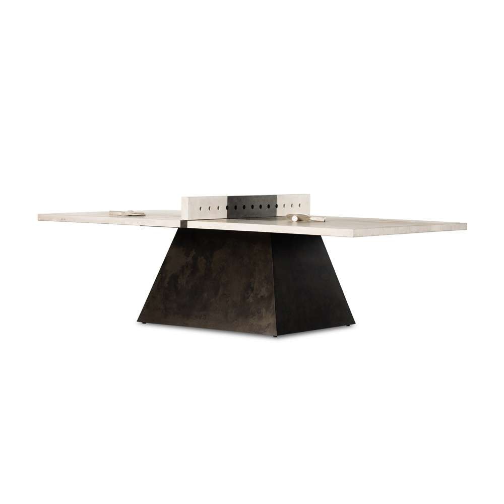 Four Hands - Wesson - Ping Pong Table - Aged Metal - 250988-001 veiw 7