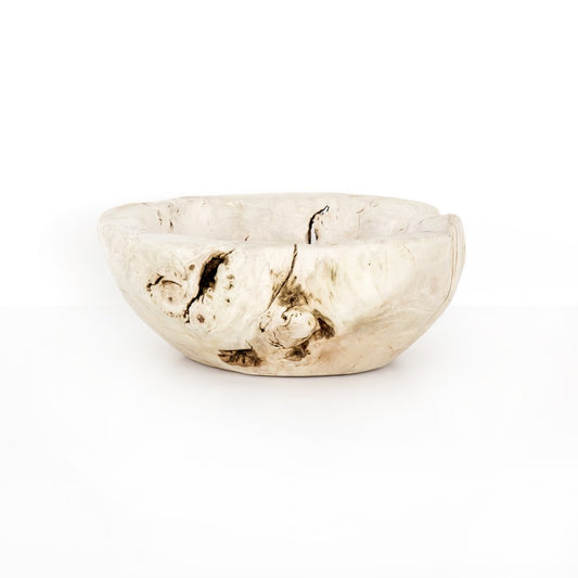 Four Hands - Reclaimed Wood Bowl - Ivory - UWES-189 veiw 1