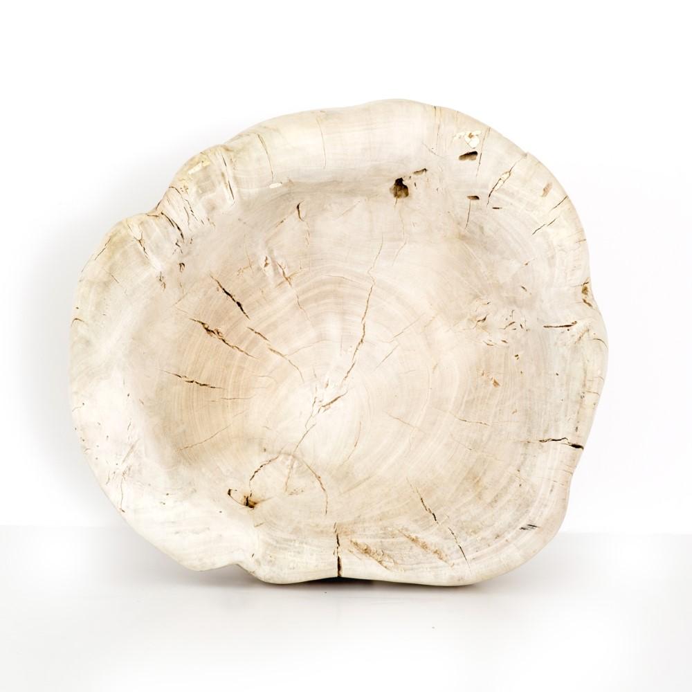 Four Hands - Reclaimed Wood Bowl - Ivory - UWES-189 veiw 3