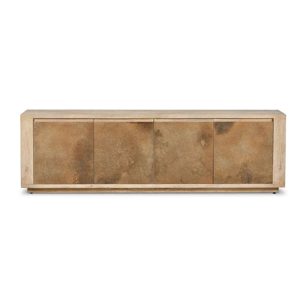 Four Hands - Wesson - Redondo Media Console - Bleached Alder - 239752-001 veiw 1