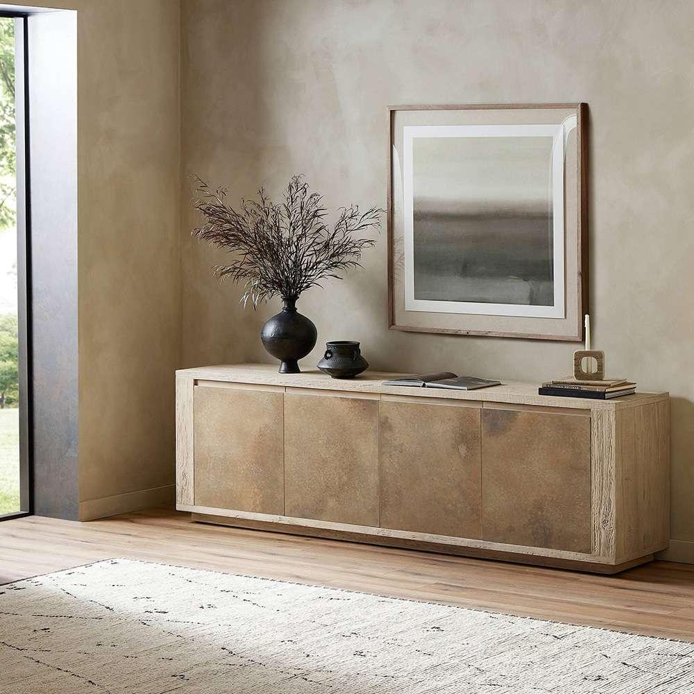 Four Hands - Wesson - Redondo Media Console - Bleached Alder - 239752-001 veiw 13