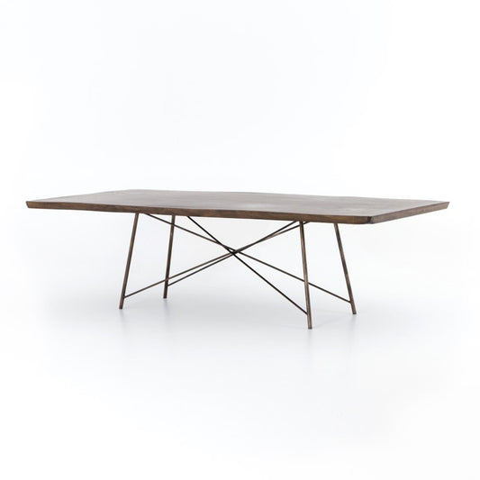 Four Hands - Rocky Dining Table - Bronzed Iron - UWES-142 veiw 1