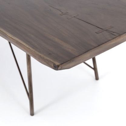 Four Hands - Rocky Dining Table - Bronzed Iron - UWES-142 veiw 4