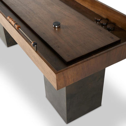 Four Hands - Wesson - Shuffleboard Table - Natural Brown Guanacaste - 235088-001 veiw 6