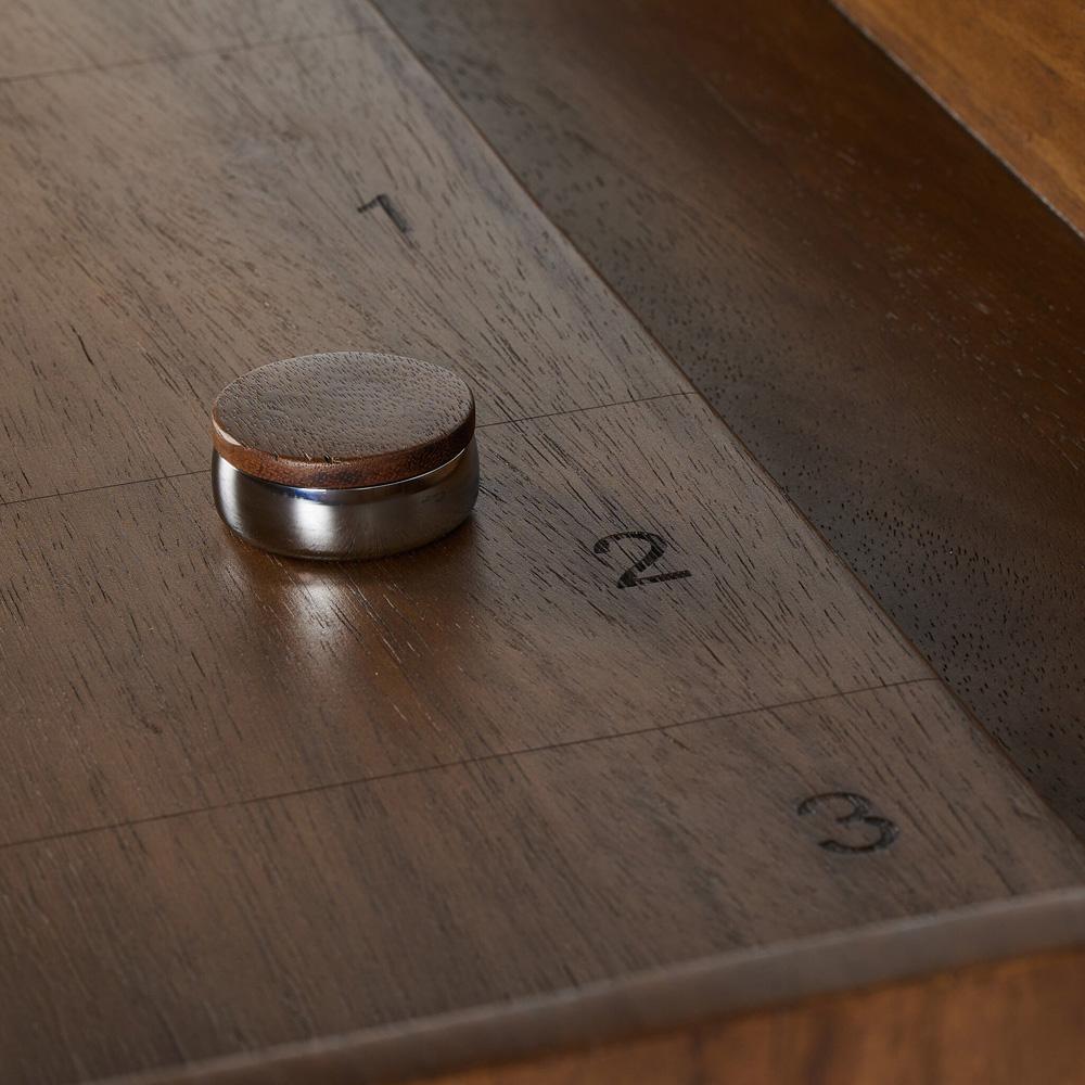 Four Hands - Wesson - Shuffleboard Table - Natural Brown Guanacaste - 235088-001 veiw 8