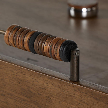 Four Hands - Wesson - Shuffleboard Table - Natural Brown Guanacaste - 235088-001 veiw 9