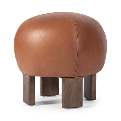 Four Hands - Westgate - Alma Ottoman-Brickhouse Cognac - 238417-001 veiw 1
