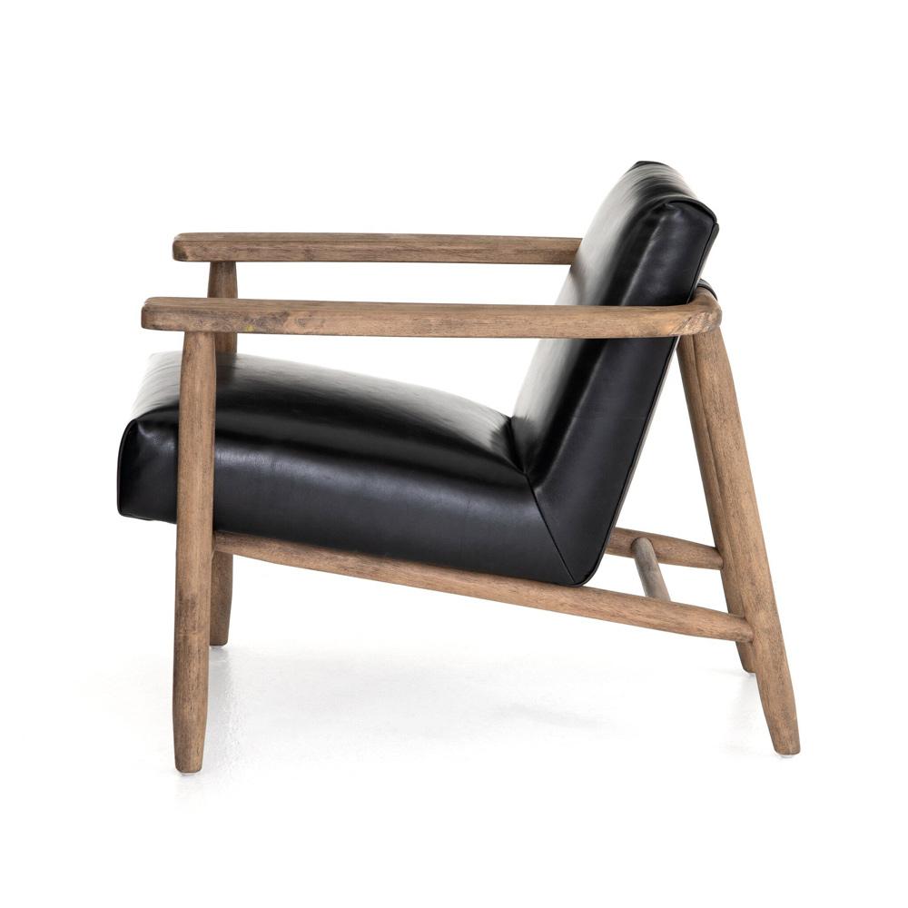Four Hands - Westgate - Arnett Chair - Dakota Black - 106085-016 veiw 3