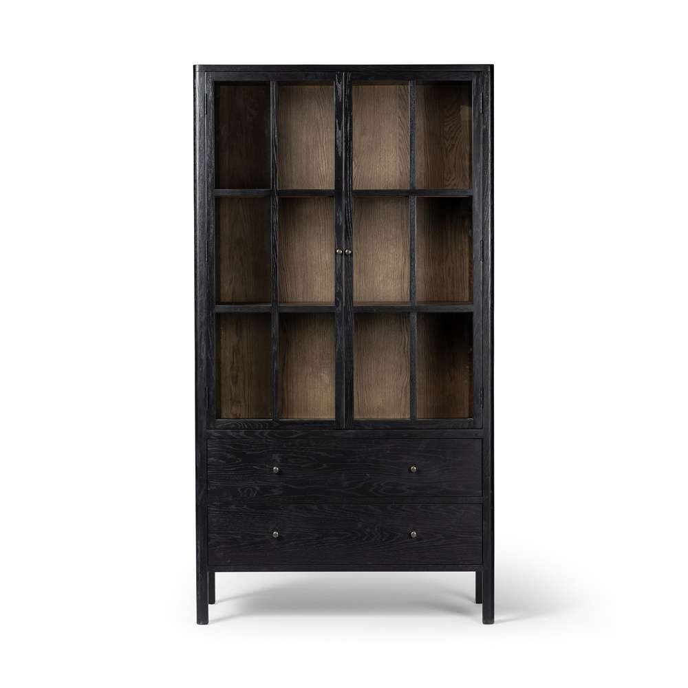 Four Hands - Westgate - Bolsa Cabinet - Brushed Ebony Oak - 236339-005 veiw 1
