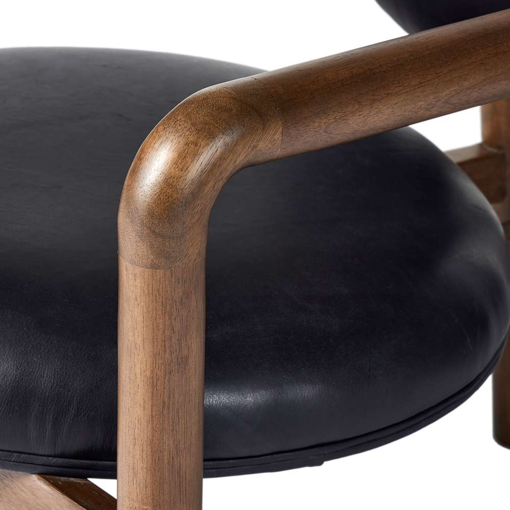 Four Hands - Westgate - Bria Chair-Heirloom Black - 225440-008 veiw 3