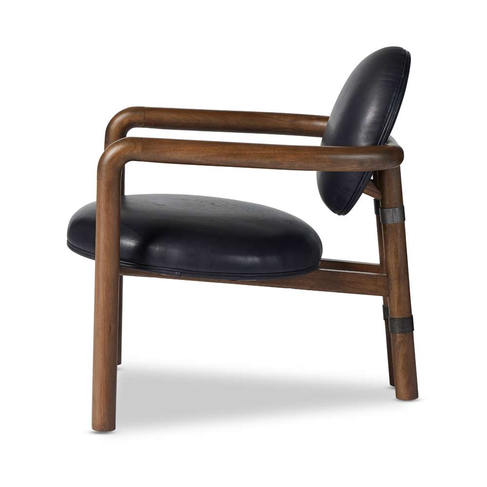 Four Hands - Westgate - Bria Chair-Heirloom Black - 225440-008 veiw 5