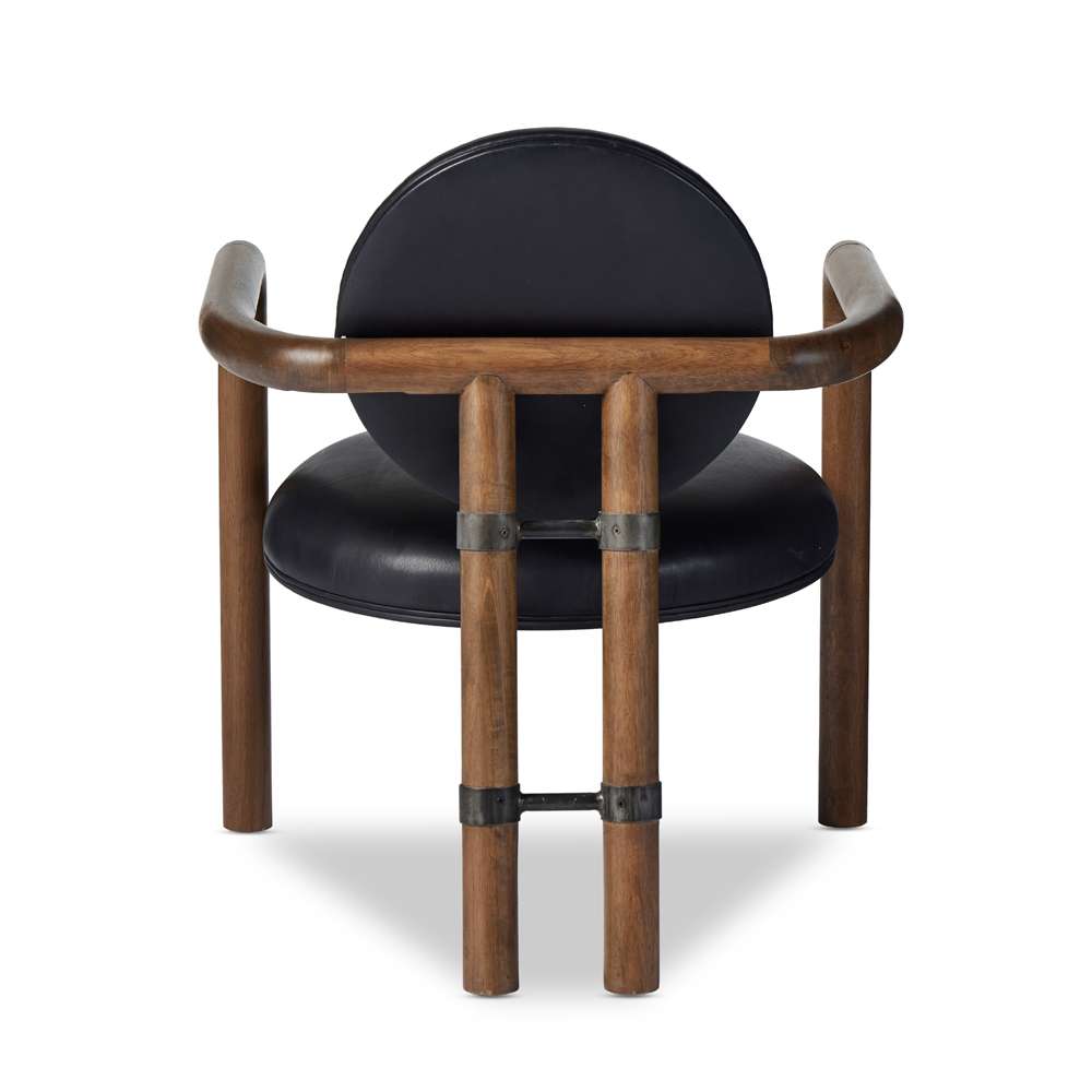 Four Hands - Westgate - Bria Chair-Heirloom Black - 225440-008 veiw 6