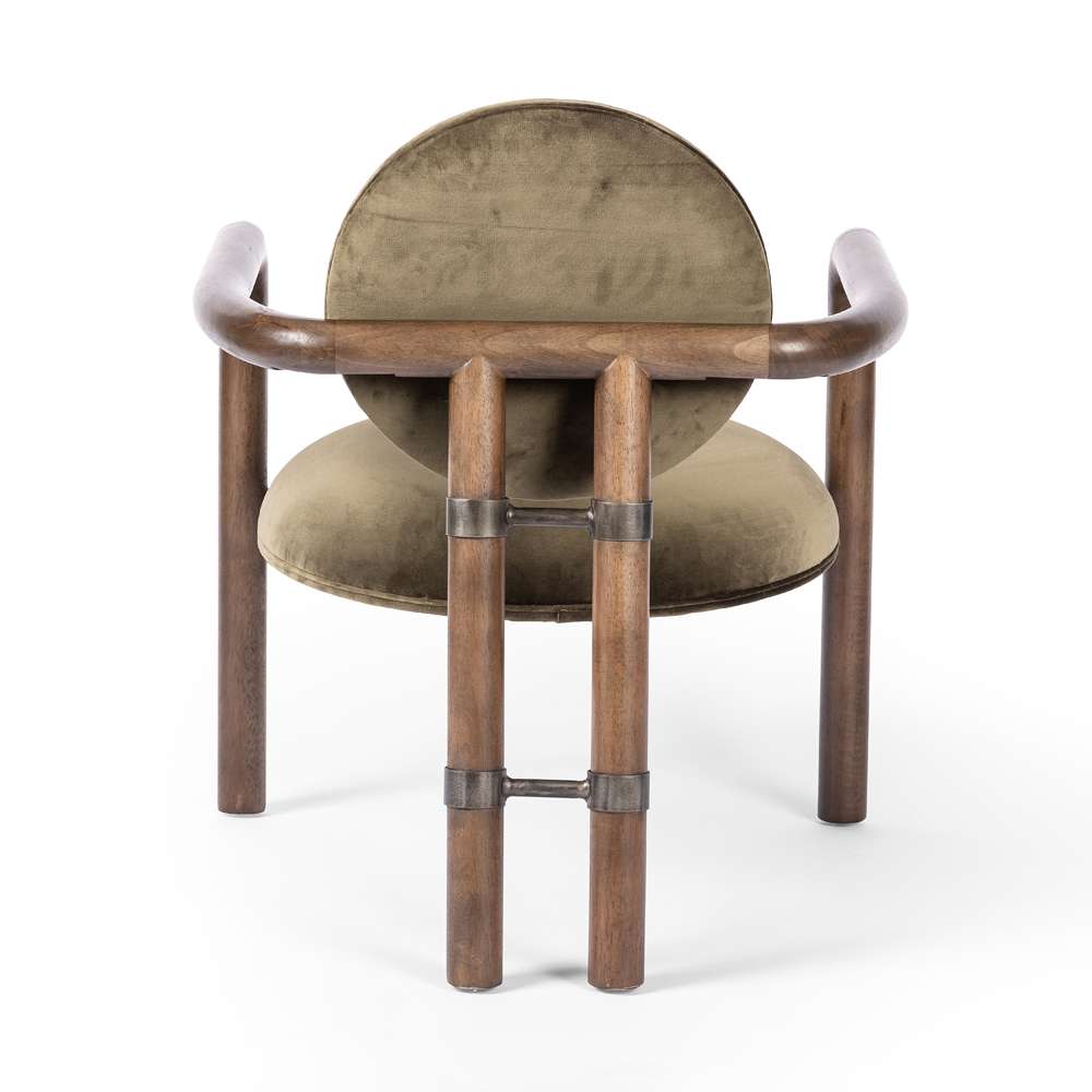Four Hands - Westgate - Bria Chair-Surrey Olive - 225440-009 veiw 2