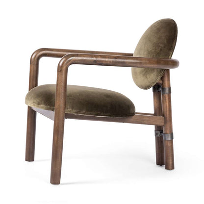 Four Hands - Westgate - Bria Chair-Surrey Olive - 225440-009 veiw 3