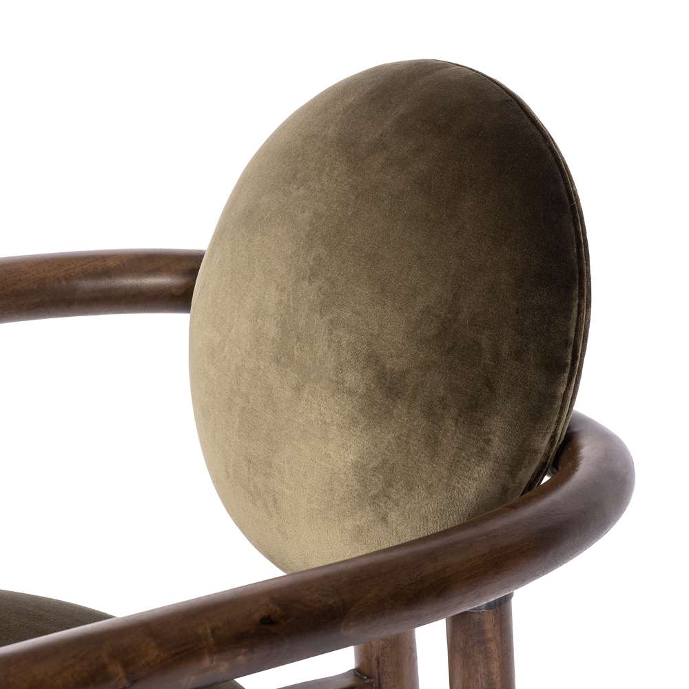 Four Hands - Westgate - Bria Chair-Surrey Olive - 225440-009 veiw 4