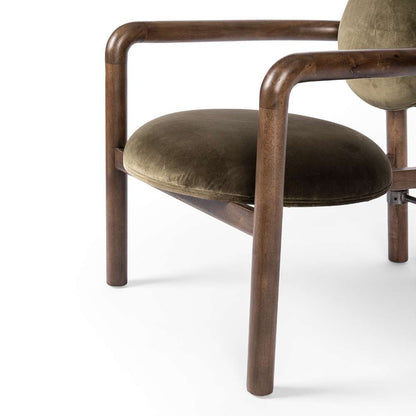 Four Hands - Westgate - Bria Chair-Surrey Olive - 225440-009 veiw 6