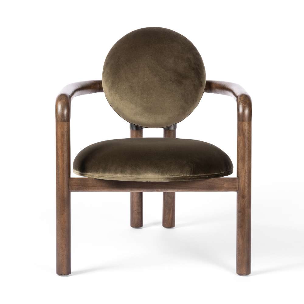 Four Hands - Westgate - Bria Chair-Surrey Olive - 225440-009 veiw 7