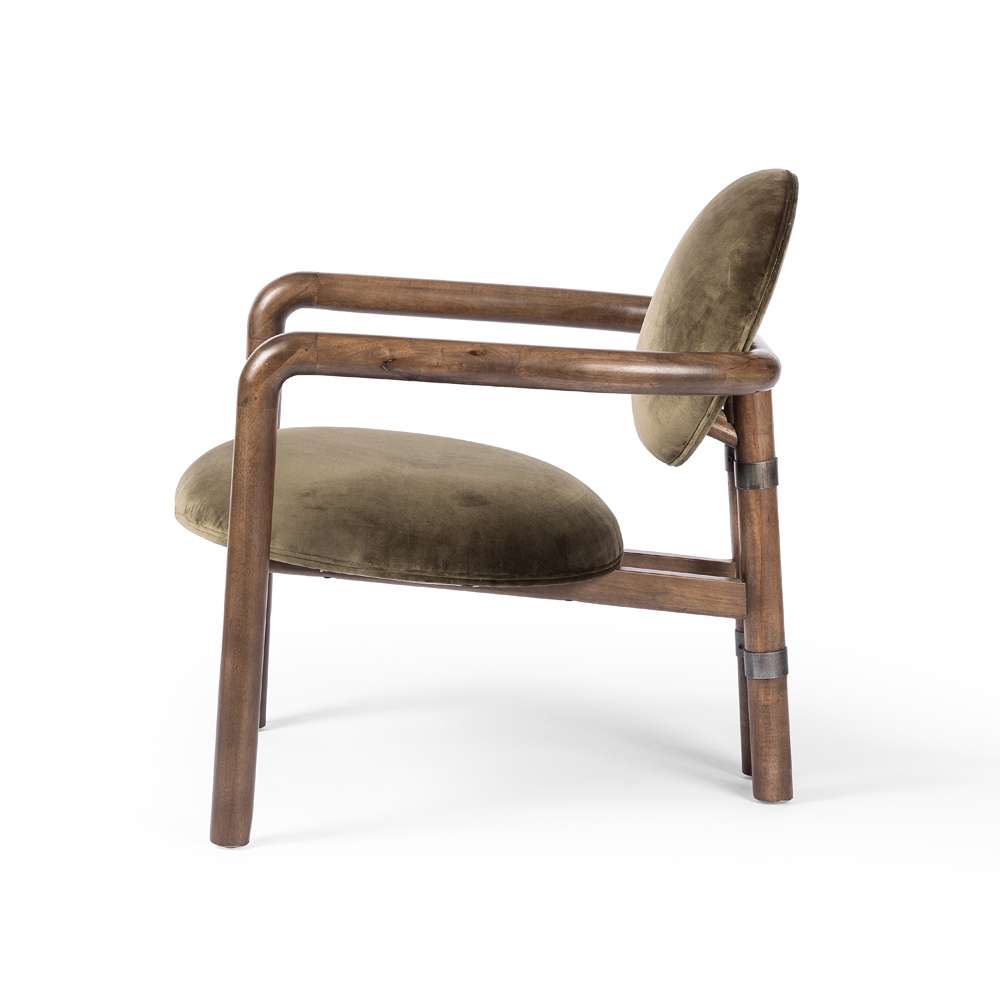 Four Hands - Westgate - Bria Chair-Surrey Olive - 225440-009 veiw 8