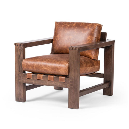 Four Hands - Westgate - Colson Chair - Raleigh Chestnut - 231368-001 veiw 1