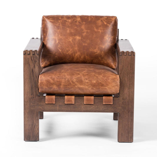 Four Hands - Westgate - Colson Chair - Raleigh Chestnut - 231368-001 veiw 2
