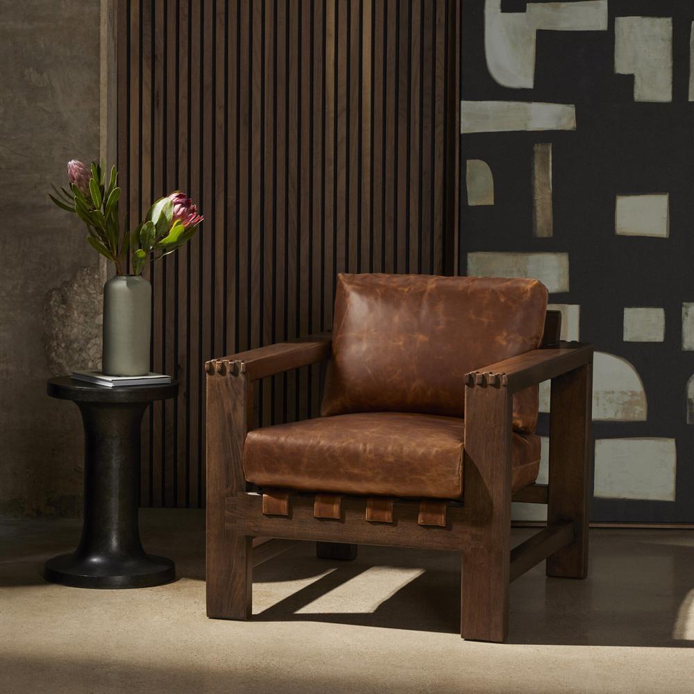 Four Hands - Westgate - Colson Chair - Raleigh Chestnut - 231368-001 veiw 4
