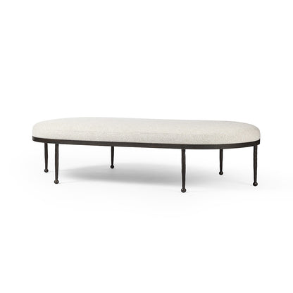 Four Hands - Westgate - Corinne Cocktail Ottoman - Crete Pebble - 245213-002_CLOSEOUT view 1