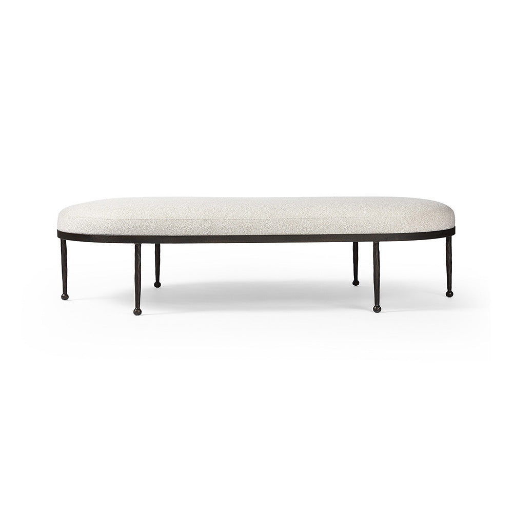 Four Hands - Westgate - Corinne Cocktail Ottoman - Crete Pebble - 245213-002_CLOSEOUT view 2