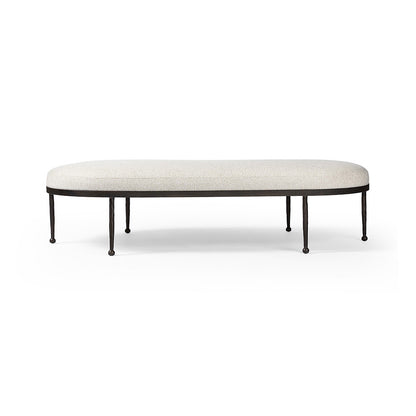 Four Hands - Westgate - Corinne Cocktail Ottoman - Crete Pebble - 245213-002_CLOSEOUT view 2