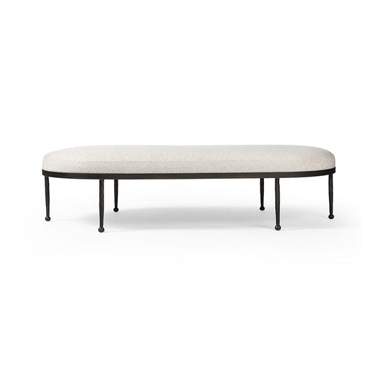 Four Hands - Westgate - Corinne Cocktail Ottoman - Crete Pebble - 245213-002_CLOSEOUT view 2