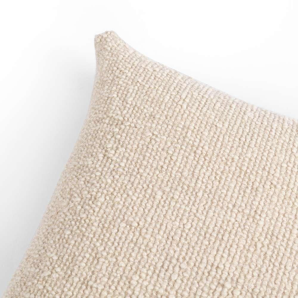 Four Hands - Westgate - Francia Pillow - Herstal Oatmeal - 22inx22in - 242045-001 veiw 3