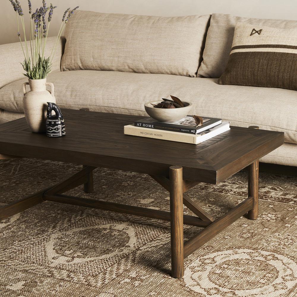 Four Hands - Westgate - Goldthwaite Coffee Table - Sienna Brown Pine - 235064-002 veiw 4