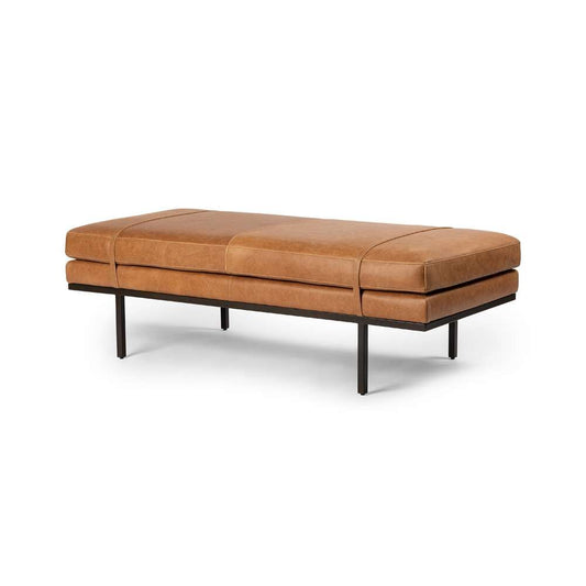 Four Hands - Westgate - Harris Accent Bench-Palermo Cognac - 108840-005 veiw 1