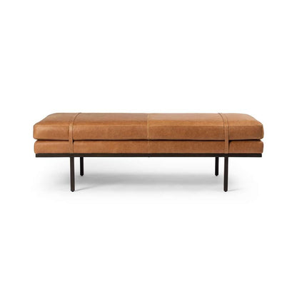 Four Hands - Westgate - Harris Accent Bench-Palermo Cognac - 108840-005 veiw 3