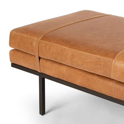 Four Hands - Westgate - Harris Accent Bench-Palermo Cognac - 108840-005 veiw 6
