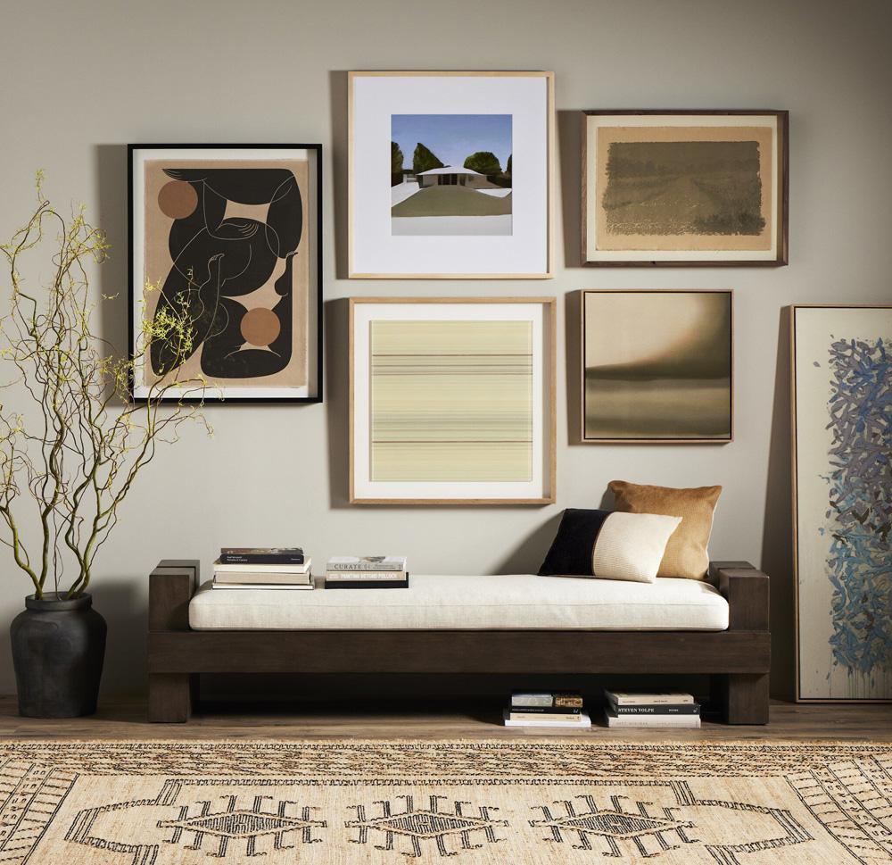 Four Hands - Westgate - Heavy Wood Accent Bench-Alcala Cream - 236084-001 veiw 9