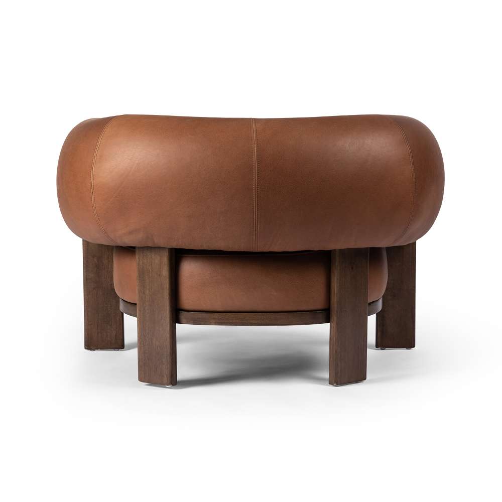Four Hands - Westgate - Ira Chair-Brickhouse Cognac - 238415-001 veiw 2