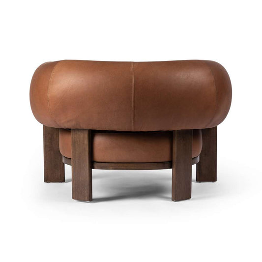 Four Hands - Westgate - Ira Chair-Brickhouse Cognac - 238415-001 veiw 2
