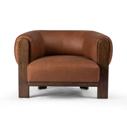 Four Hands - Westgate - Ira Chair-Brickhouse Cognac - 238415-001 veiw 7
