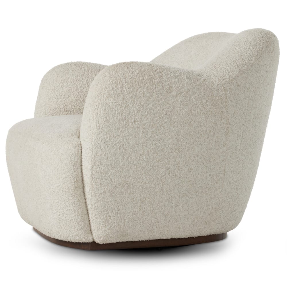 Four Hands - Westgate - Julius Swivel Chair-Sheldon Ivory - 239124-001 view 10