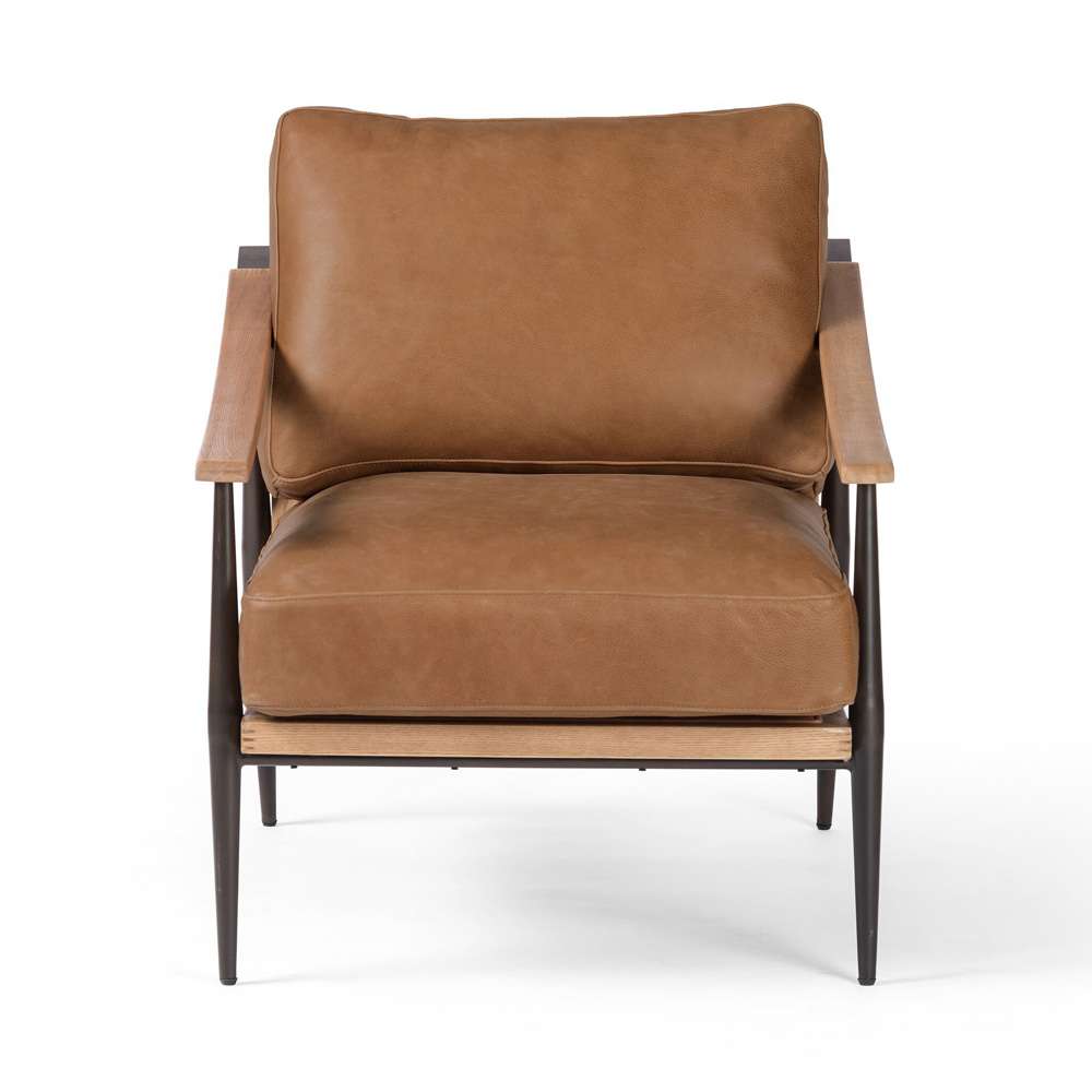 Four Hands - Westgate - Kennedy Chair - Palermo Cognac - 100970-006 veiw 1