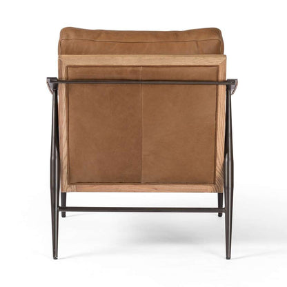 Four Hands - Westgate - Kennedy Chair - Palermo Cognac - 100970-006 veiw 2