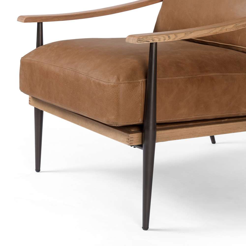 Four Hands - Westgate - Kennedy Chair - Palermo Cognac - 100970-006 veiw 5