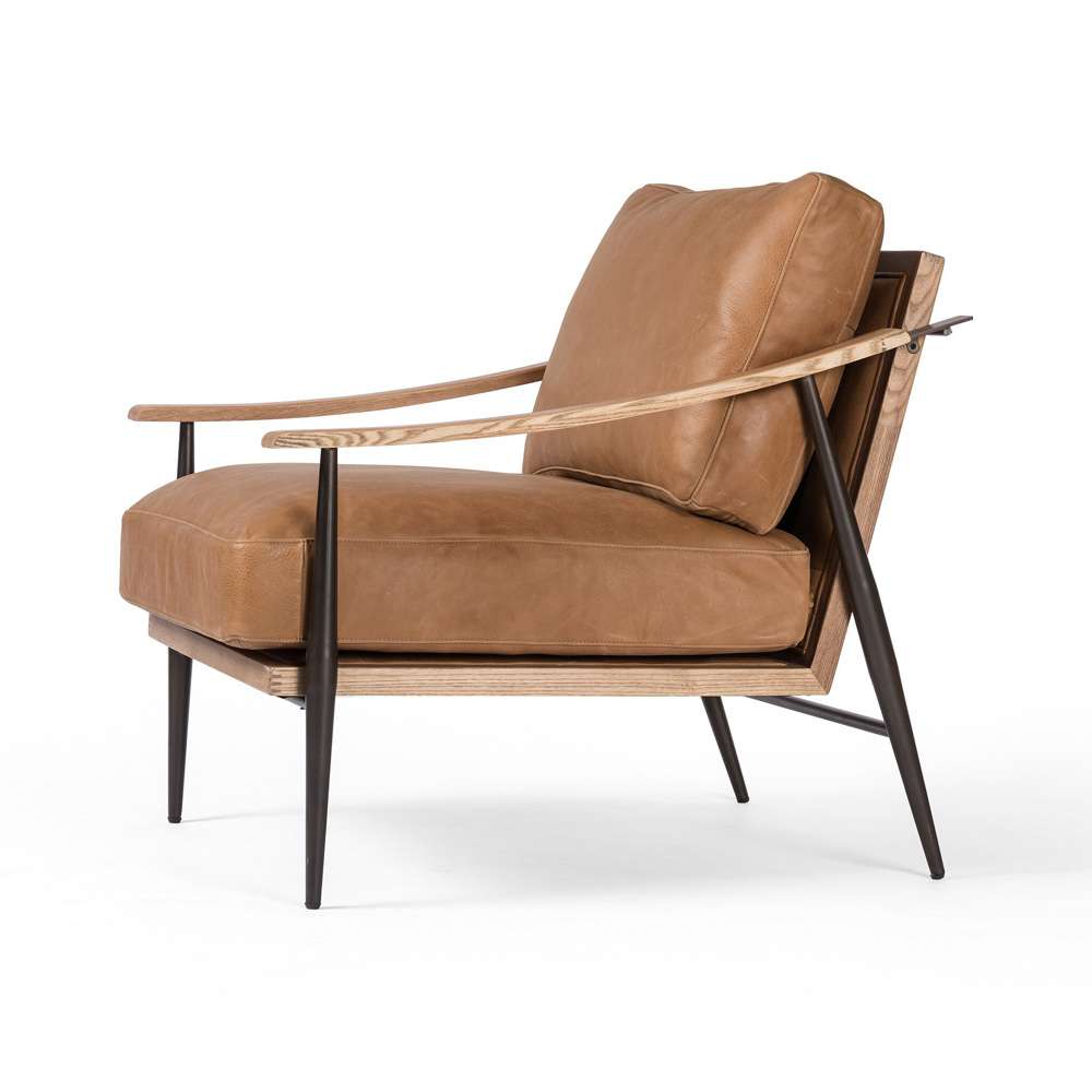Four Hands - Westgate - Kennedy Chair - Palermo Cognac - 100970-006 veiw 11