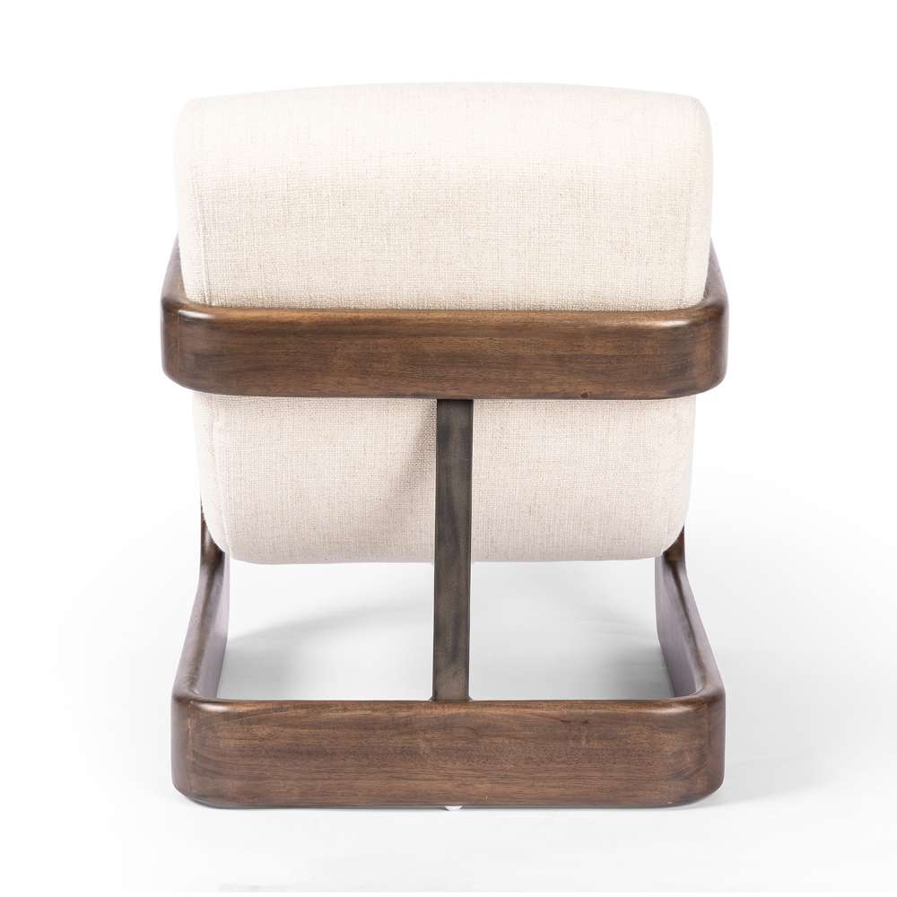 Four Hands - Westgate - Kristoff Chair-Thames Cream - 236637-001 veiw 6