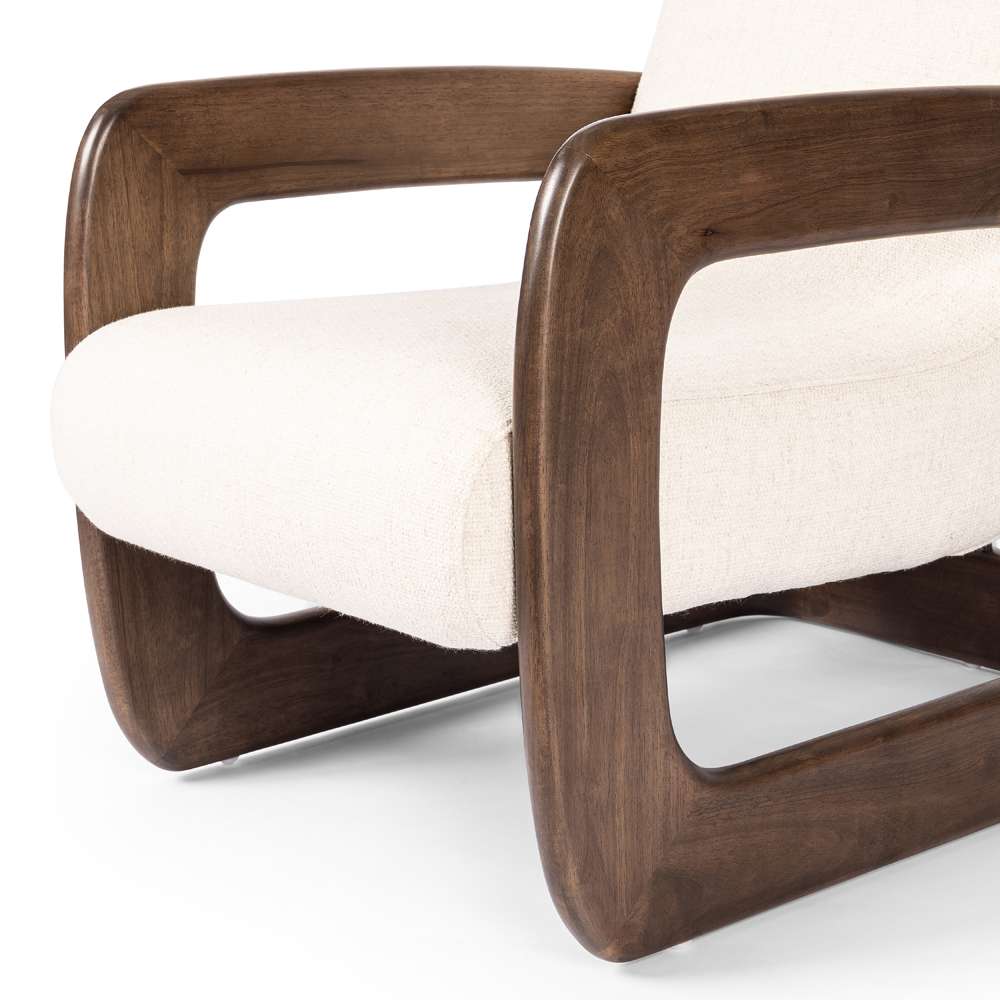 Four Hands - Westgate - Kristoff Chair-Thames Cream - 236637-001 veiw 9