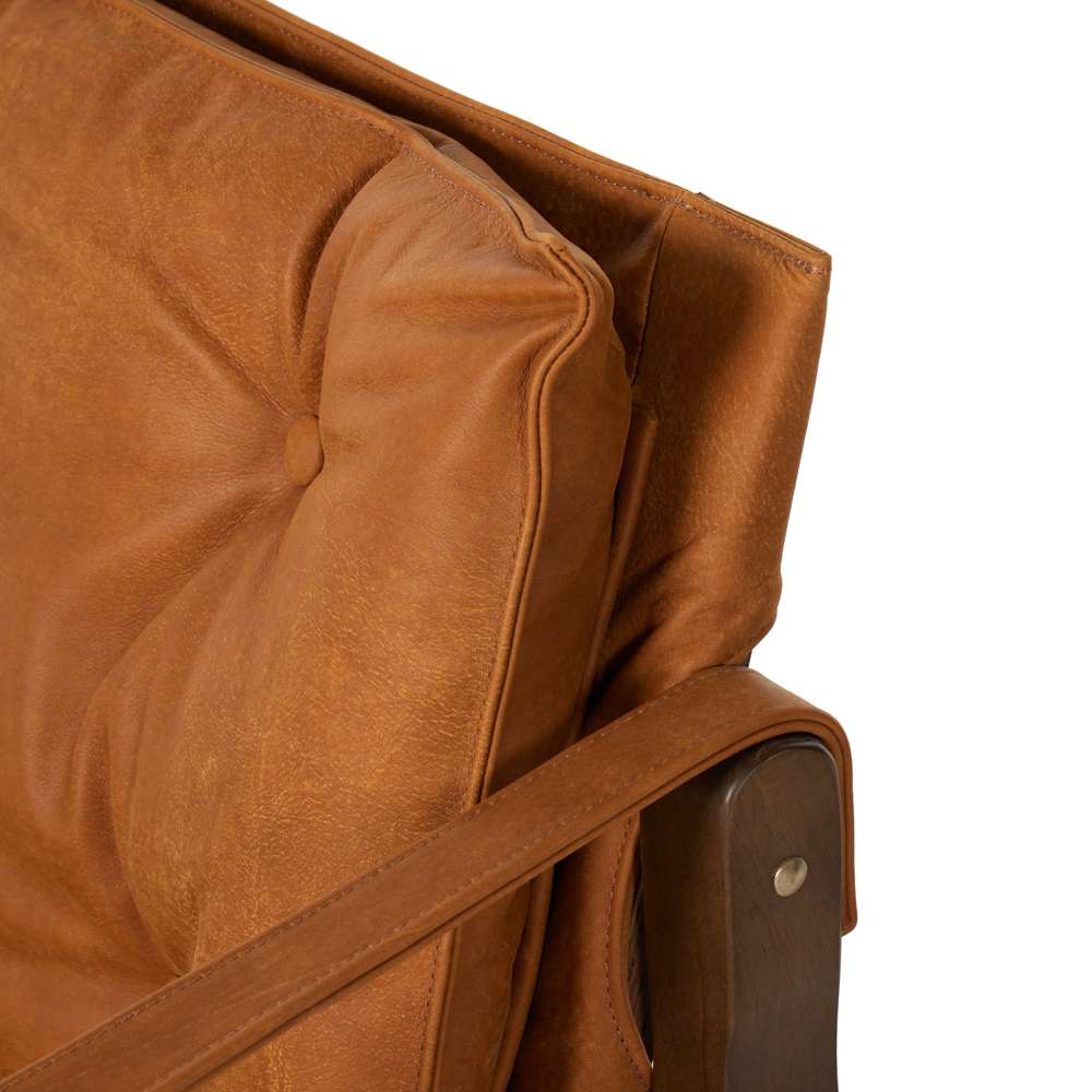 Four Hands - Westgate - Lenz Chair-Kennison Cognac - 230361-001 veiw 3