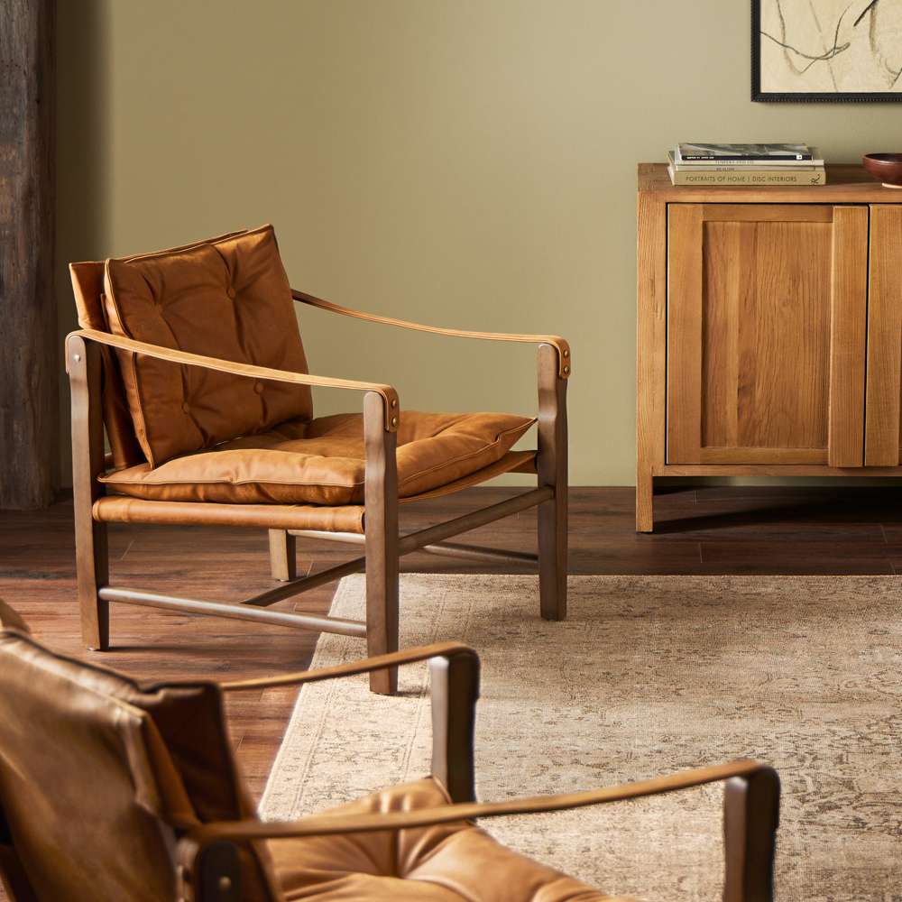 Four Hands - Westgate - Lenz Chair-Kennison Cognac - 230361-001 veiw 6