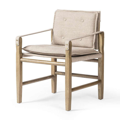 Four Hands - Westgate - Lenz Dining Armchair - Alcala Taupe - 232983-012 veiw 1