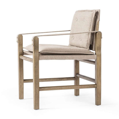 Four Hands - Westgate - Lenz Dining Armchair - Alcala Taupe - 232983-012 veiw 7