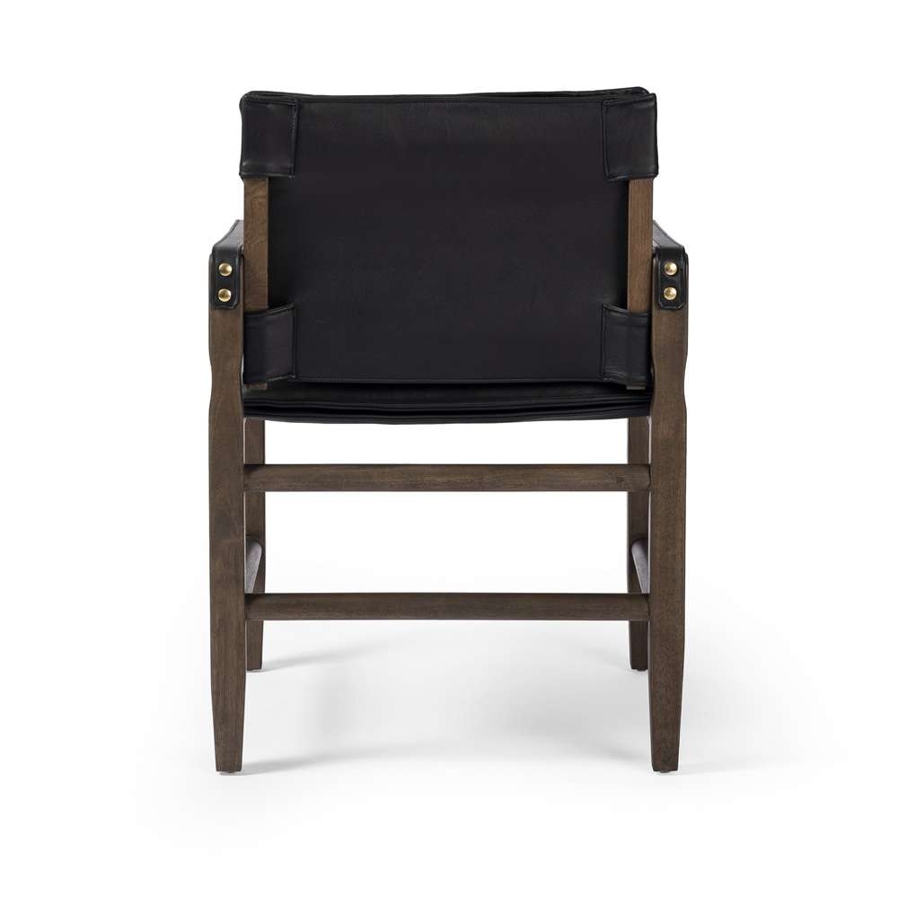 Four Hands - Westgate - Lenz Dining Armchair - Carson Black - 232983-013 veiw 2